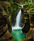 Beautiful Mountains Waterfall